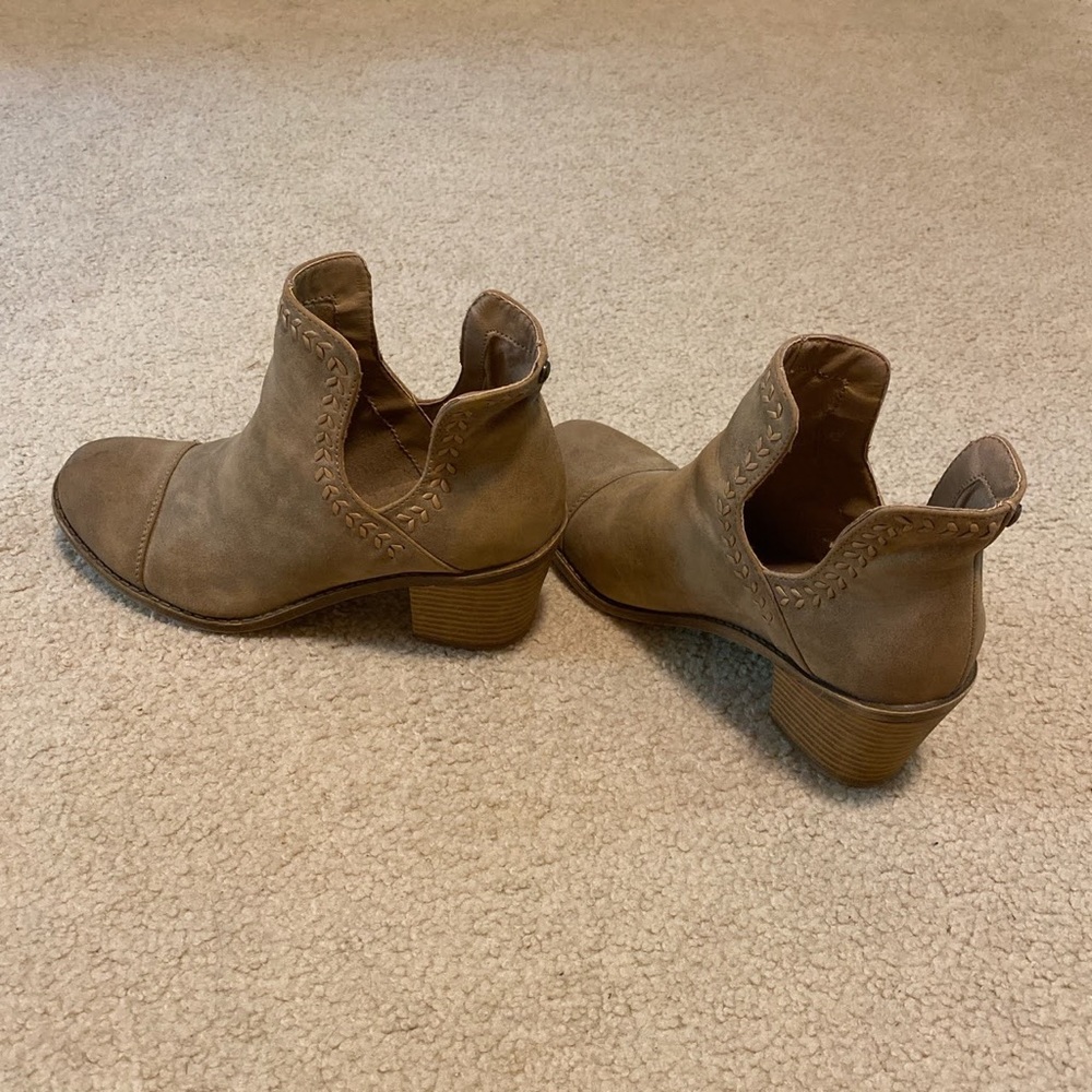Tan Booties